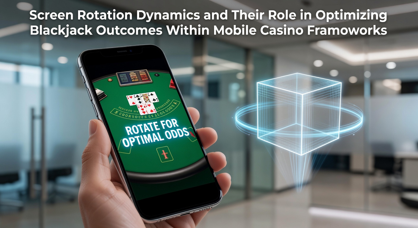 Mobile Blackjack-App in verschiedenen Bildschirmorientierungen mit angepasster Kartenansicht und Steuerungselementen