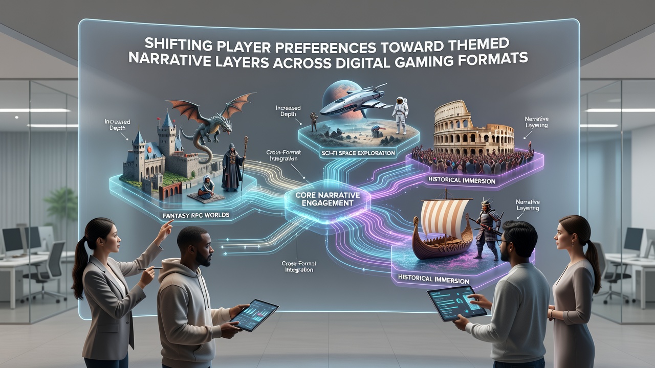 Narrative Schichten in mobilen Gaming-Apps mit Themenwelten