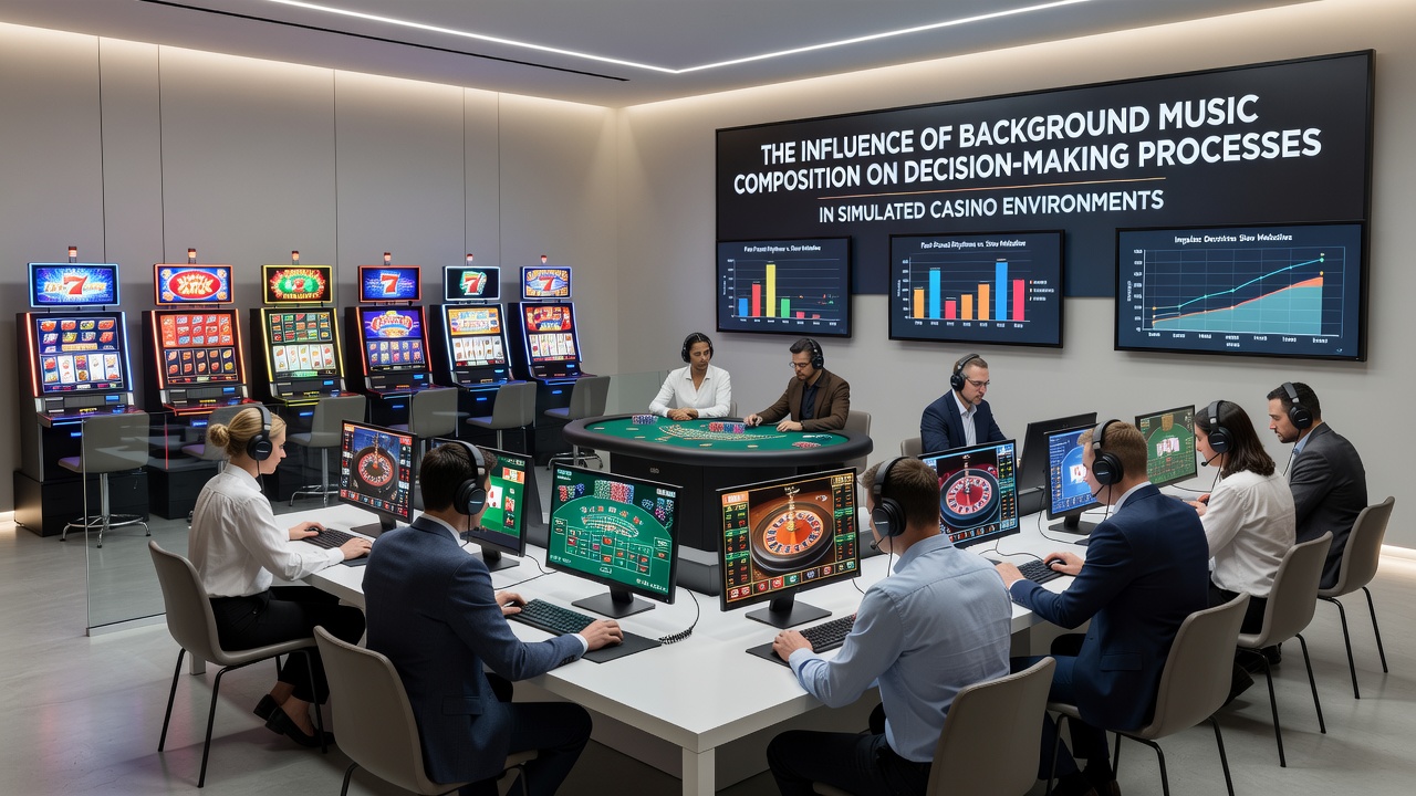 Virtuelle Casino-Simulation mit angepasster Soundkulisse und Teilnehmerinteraktion