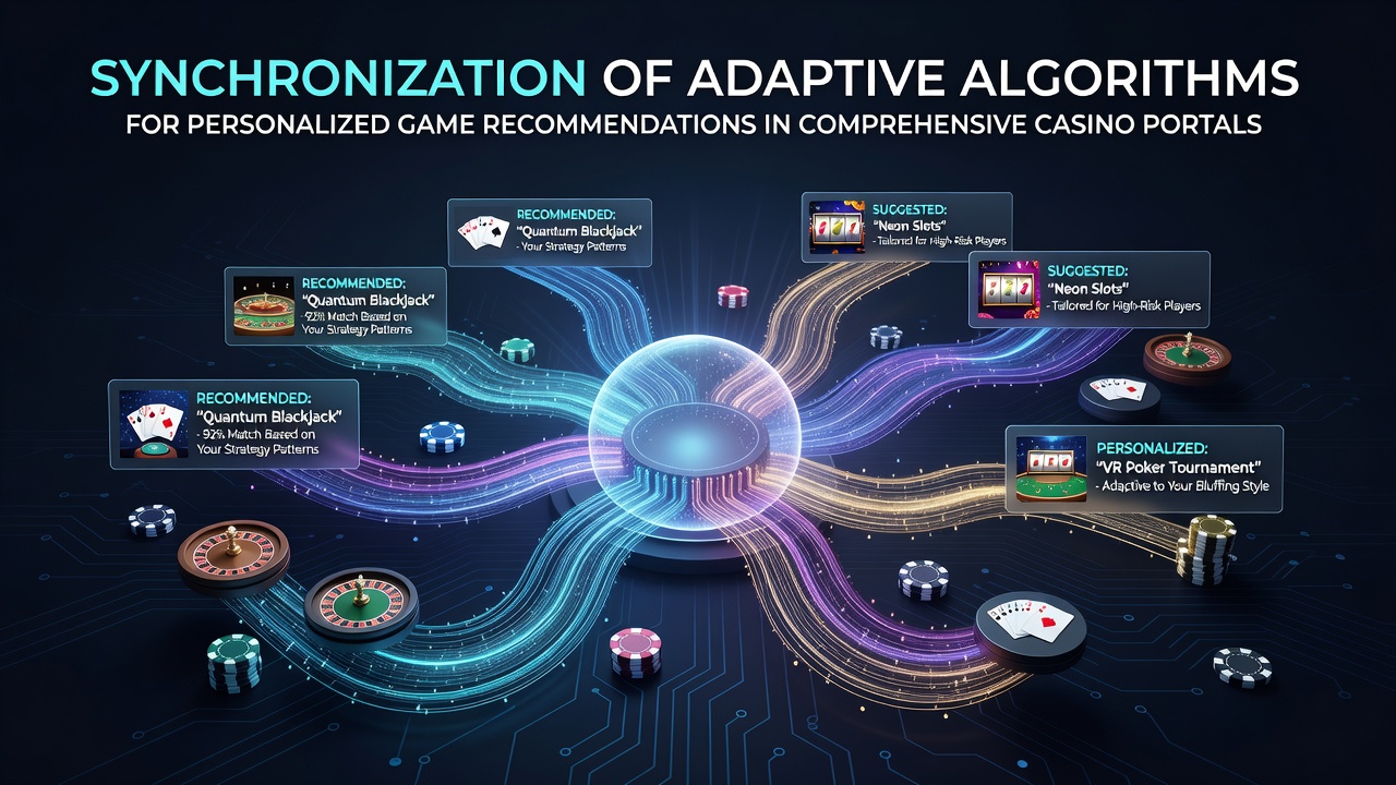 Visualisierung der Algorithmus-Synchronisation in Casino-Portalen mit Datenflüssen und personalisierten Empfehlungen